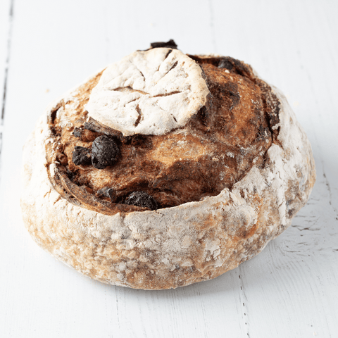 Sauerteigbrot – Rosinen, Zimt und Walnüsse