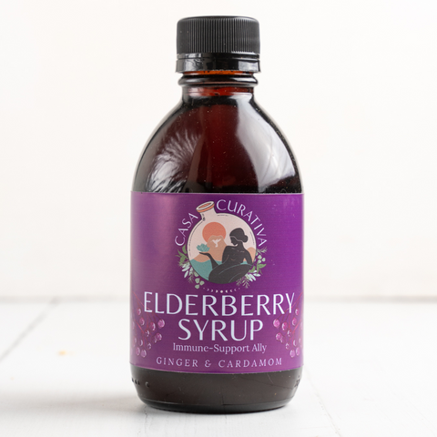 Elderberry Syrup (Jarabe de Sauco)