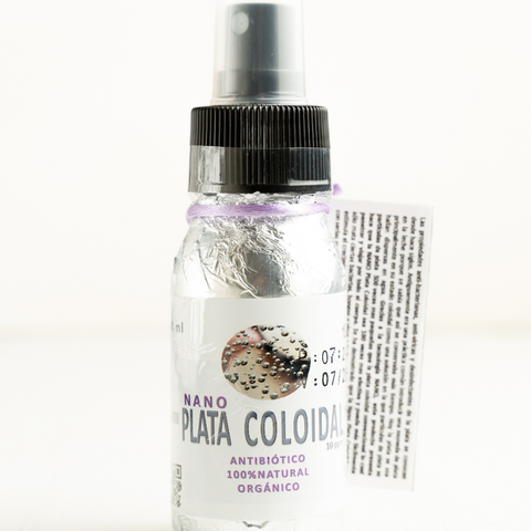 Nano Plata Coloidal (7-10 ppm) - Spray Atomizador